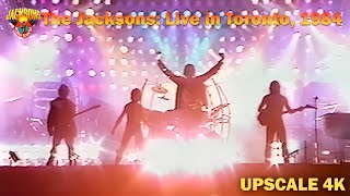 The Jacksons  Victory Tour Toronto 1984 4k Upscale 60fps [upl. by Gravante]