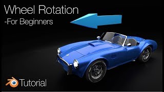 28 Blender Tutorial Wheel Rigging for Car Animations [upl. by Jocelyn]