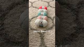 yarn haul ​⁠yarn is from joannstores joannfabric crochet yarn fypシ゚ [upl. by Docilu]