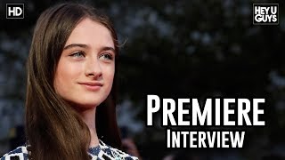 Raffey Cassidy  The Killing of a Sacred Deer Premiere Interviews  LFF 2017 [upl. by Oirevlis]