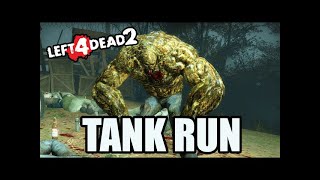 Left 4 Dead 2  Tank Run  El Diluvio [upl. by Elagibba]