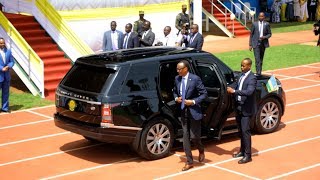 The Departure amp Arrival of President Kagame to the consecration of His Grace Antoine Kambanda [upl. by Auginahs]