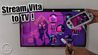 Stream Vita to TV using just USB  no PC needed [upl. by Atilahs]