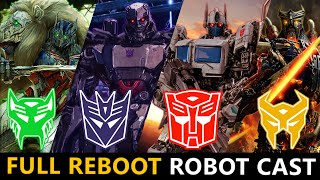 All 50 Reboot Universe Transformers As Of 2024  All Cast Robots Factions amp Confirmed Characters [upl. by Htebasile]