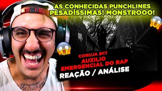 MDS QUE PANCADA CORUJA BC1  AUXÍLIO EMERGENCIAL DO RAP REAÇÃO ANÁLISE [upl. by Halullat]