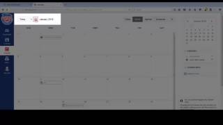 Viewing the Calendar in LearningZone Canvas by Instructure [upl. by Robins]