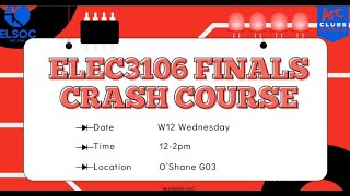 ELEC3106 Finals Crash Course 24T1 [upl. by Ringsmuth]