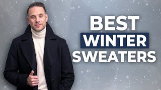 5 Winter Sweaters Every Man Needs  Winter Sweater Outfits for Men [upl. by Julieta]