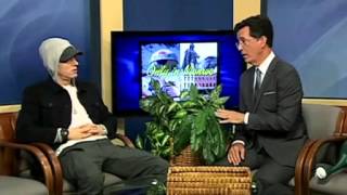 Stephen Colbert Interviews EMINEM in Strangest Interview Ever [upl. by Heron]