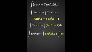 integral trigonométrica usando identidades integral de secxtan2xdx [upl. by Gussman]