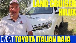 Toyota Hilux Land Cruiser  Test Drive 4x4 Off Road Italian Baja Pordenone [upl. by Sacrod]