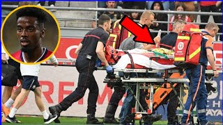 Angel gomes injury 🔴 ExMan Utd midfielder Angel Gomes in hospital after head injury [upl. by Accissej88]