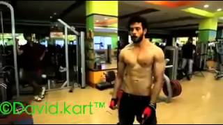 555 Movie Bharath Gym Workout Video [upl. by Mezoff]