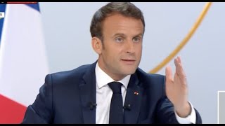 Macron sur la retraite en 2019  quotÇa serait hypocrite de décaler lâge légal de départ en retraitequot [upl. by Rodablas]