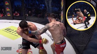 KNOCKOUT Roberto Soldic KOs Mamed Khalidov  KSW 65 [upl. by Selda362]