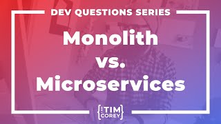 Should I Build a Monolith or Microservices [upl. by Avrenim]