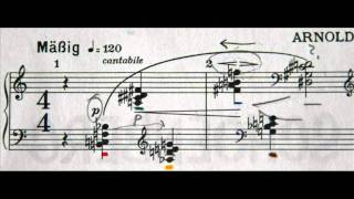 Schoenberg Klavierstück op 33a W Mombaur Piano [upl. by Leoni]