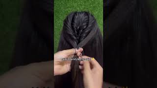 bridal hairstyle tutorialhairstyle trending youtube shortvidoe [upl. by Osugi]