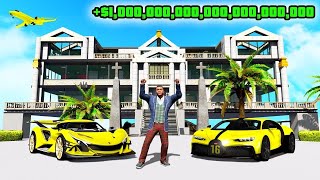 GASTANDO 1000000000 en GTA 5 [upl. by Fotinas]