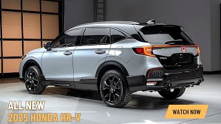 2025 Honda HRV  advanced features and utilities in a compact form [upl. by Aenaj]