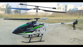 Best RC Helicopter 24G Remote Control  35 Channel RC Helicopter unboxing amp testing [upl. by Raddi]