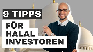 9 Tipps wie du halal investierst und kostspielige Fehler vermeidest  Zinsfreide [upl. by Ahsam]