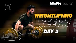 Weightlifting Day 31 Week 7 [upl. by Gareri]