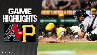 Dbacks vs Pirates Game Highlights 8224  MLB Highlights [upl. by Timofei]