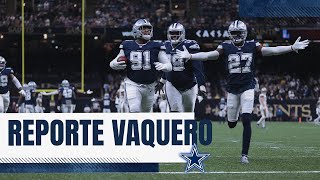 Reporte Vaquero Las mejores jugadas ante los Saints  Dallas Cowboys 2021 [upl. by Hassett]