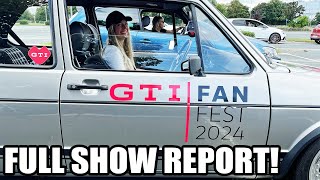 GTI FANFEST 2024  FULL SHOW REPORT  GTIs OLD  NEW  ARE YOU COMING NEXT TIME GTI GTIFANFEST [upl. by Firooc]