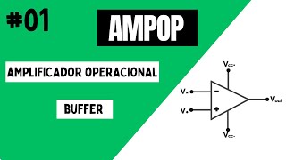 Aula 1  Amplificador Operacional  Buffer Teoria e Simulação [upl. by Anwaf]