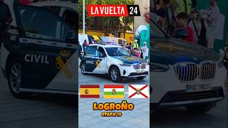 LA VUELTA 2024 PLAZA DEL AYUNTAMIENTO DE LOGROÑO  ETAPA 19 LOGROÑO  ALTO DE MONCALVILLO 1490M [upl. by Marella]