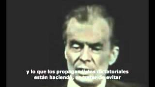 Aldous Huxley Las dictaduras tecnologicas futuras 1958 [upl. by Nerta]