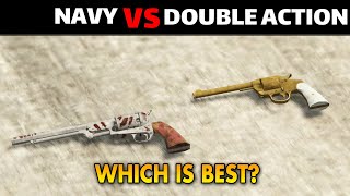 GTA 5 ONLINE WHICH IS BEST NAVY REVOLVER VS DOUBLE ACTION REVOLVER [upl. by Barnet]