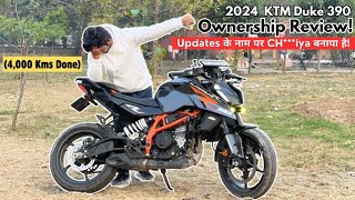 2024 Duke 390 In Depth Ownership Review  Owner की ज़ुबानी सारी कहानी [upl. by Yenttirb]