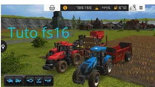 comment faire de la paille et du fumier sur fs16farming simulator 16 gameplay mode expert timelaps [upl. by Nerrej210]