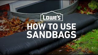 How To Use Sandbags to Prevent Flooding  Severe Weather Guide [upl. by Kaliski1]