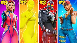 40 SWEATIEST Skins In Fortnite [upl. by Ervin]