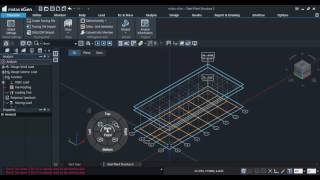 MIDAS nGen  Part 1 Steel Plant Structure in Tagalog Modelling [upl. by Ttenaej406]