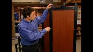 WoodWorks TV Three Panel Folding Screen  Preview episode 105 [upl. by Snehpets78]