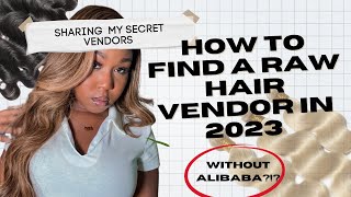 HOW TO FIND A HAIR VENDOR IN 2023  Is it too late  sharing my personal vendors [upl. by Tnaryb538]