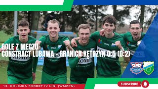 Gole z meczu Constract Lubawa – Granica Kętrzyn 05 02 [upl. by Asseneg]