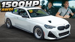 1500HP AWD BMW M240i  The QUICKEST amp FASTEST BMW IN THE WORLD [upl. by Adim616]