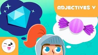 ADJECTIVES🧸 Objects 🥝 Vocabulary for Kids 🌞 Episode 5 [upl. by Adranoel]