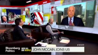 Senator McCain Calls quotWith All Due Respectquot Oxymoron [upl. by Etep]