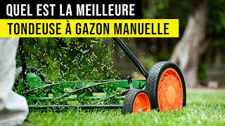 🥇 La Meilleure Tondeuse à Gazon Manuelle Hélicoïdale  Comparatif  TOP 3 [upl. by Shirleen906]