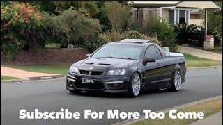 600Hp R8 VE Holden Maloo HSV  Cammed With XForce Exhaust  Fly by video [upl. by Annahsirhc519]