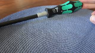 Wera 393 S Flexible Head Screwdriver [upl. by Evets]