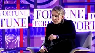 A Conversation With Elizabeth Holmes At MPW Next Gen  Fortune [upl. by Kamillah841]