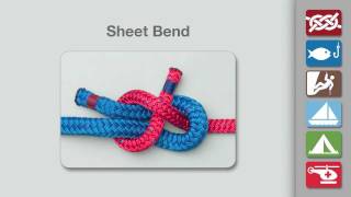 Sheet Bend Knot  How to tie a Sheet Bend Knot [upl. by Cullen]